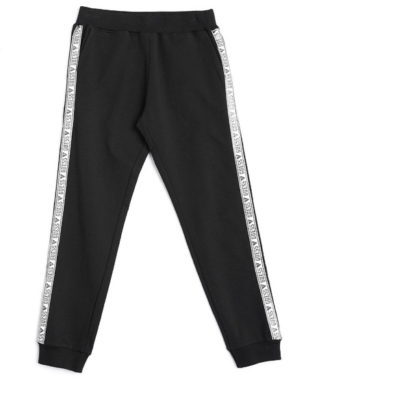Guess black and white logo dre sh joggers - Picture 1 of 13